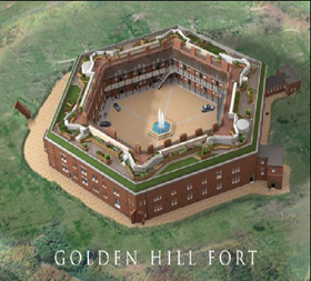 Photograph of Golden Hill Fort