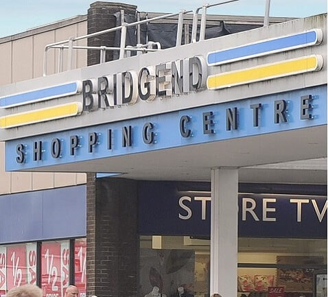 Photograph of Bridgend Hawkstone