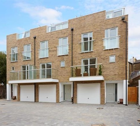Photograph of Part built development site in Kent